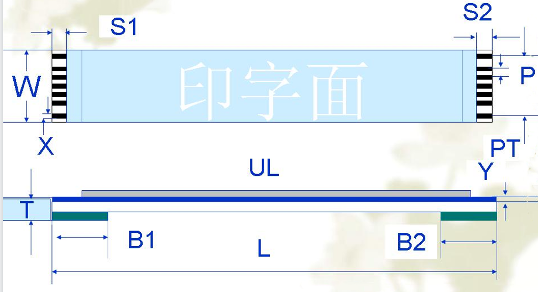A型同向FFC軟排線