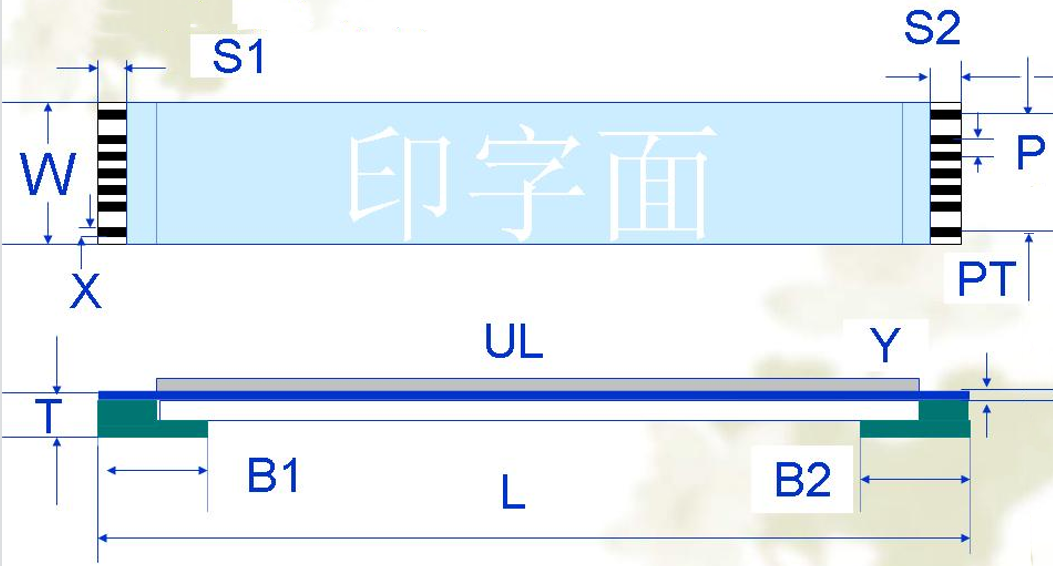 C型同向FFC軟排線