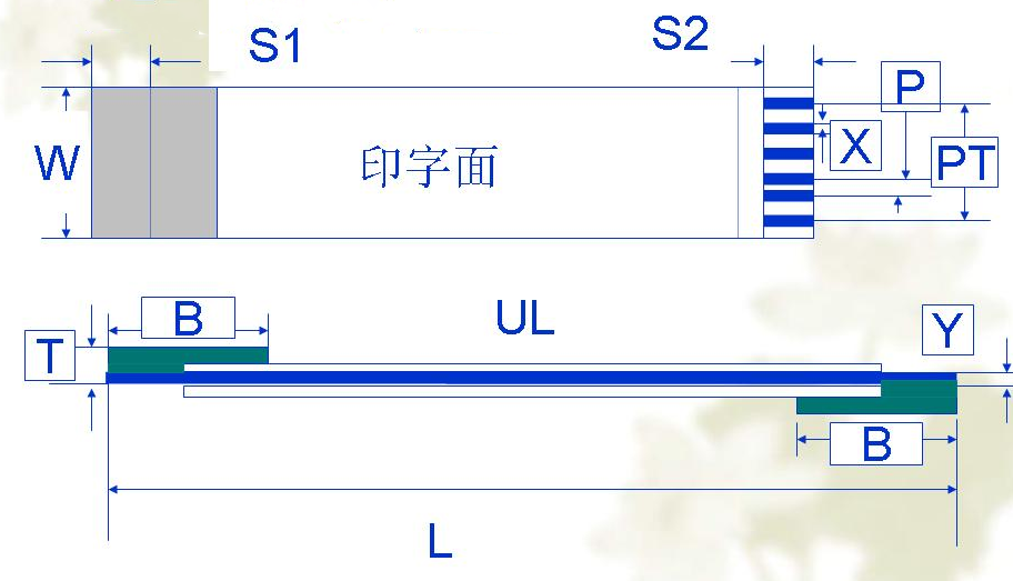 D型反向FFC軟排線
